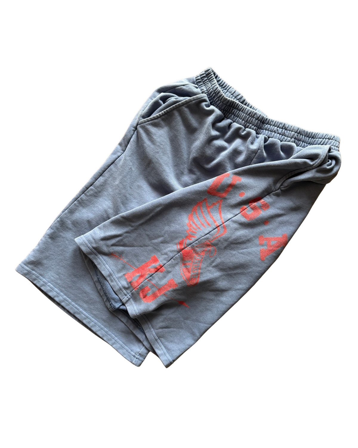 KJ Winged Foot French Terry Long Shorts