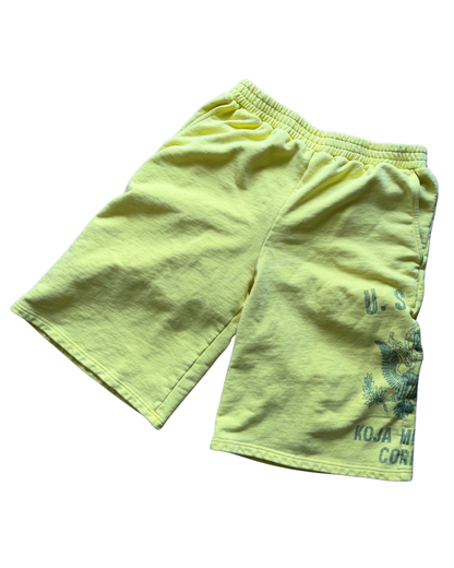 KOJA ARMY French Terry Long Shorts