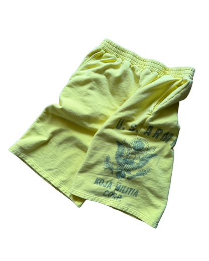 KOJA ARMY French Terry Long Shorts