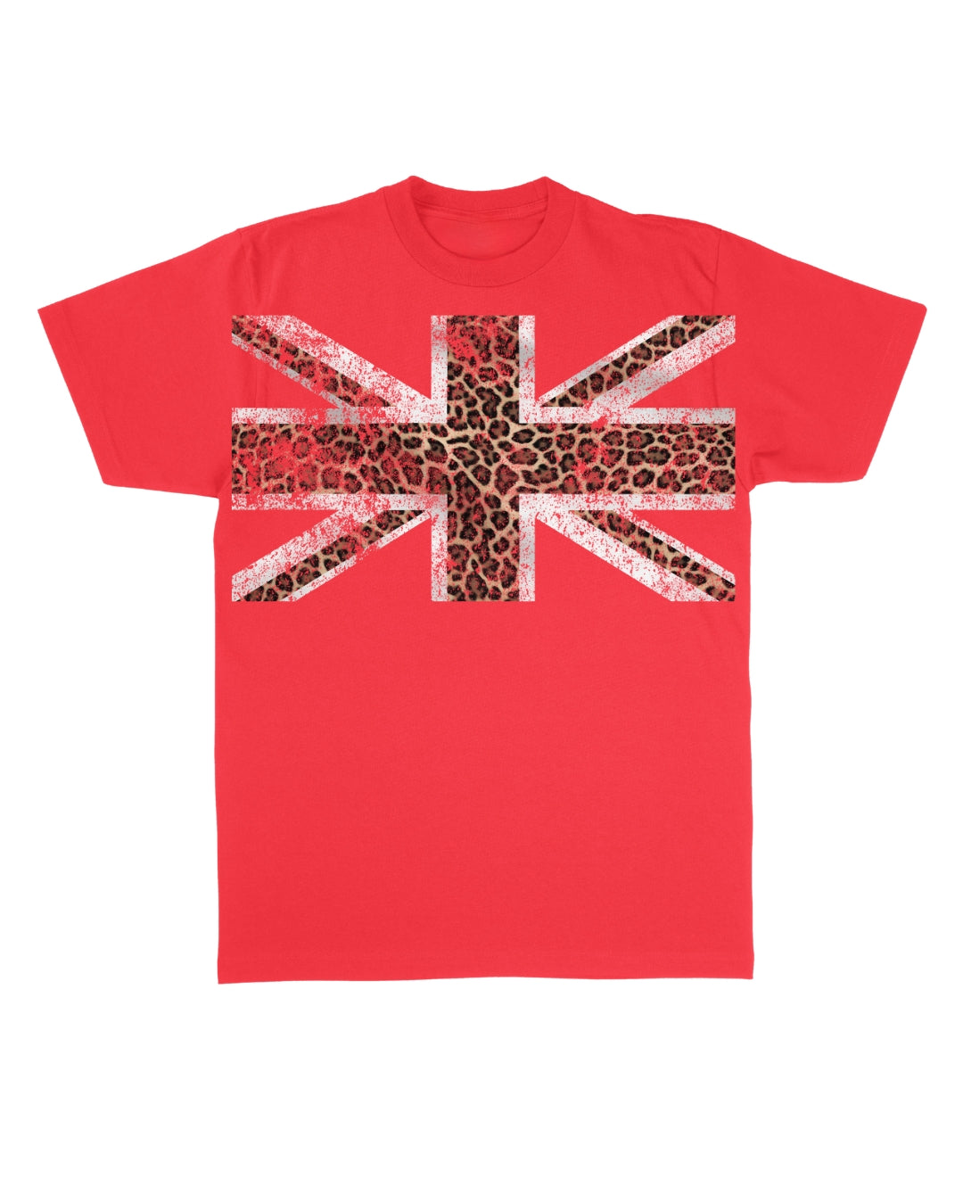 Red UK Flag Tee