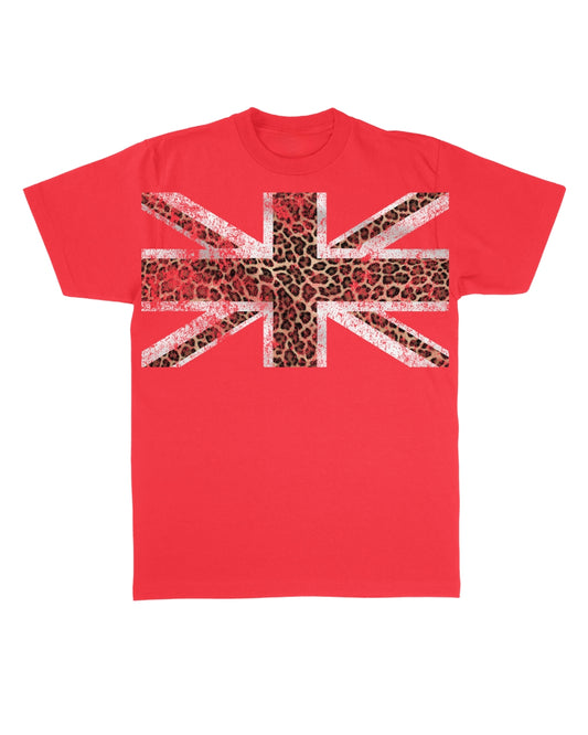 Red UK Flag Tee