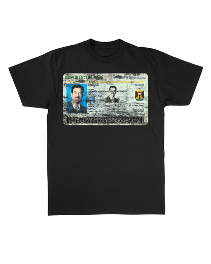 Saddam Hussein License Tee