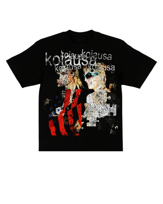 Paris & Britany Koja USA Tee