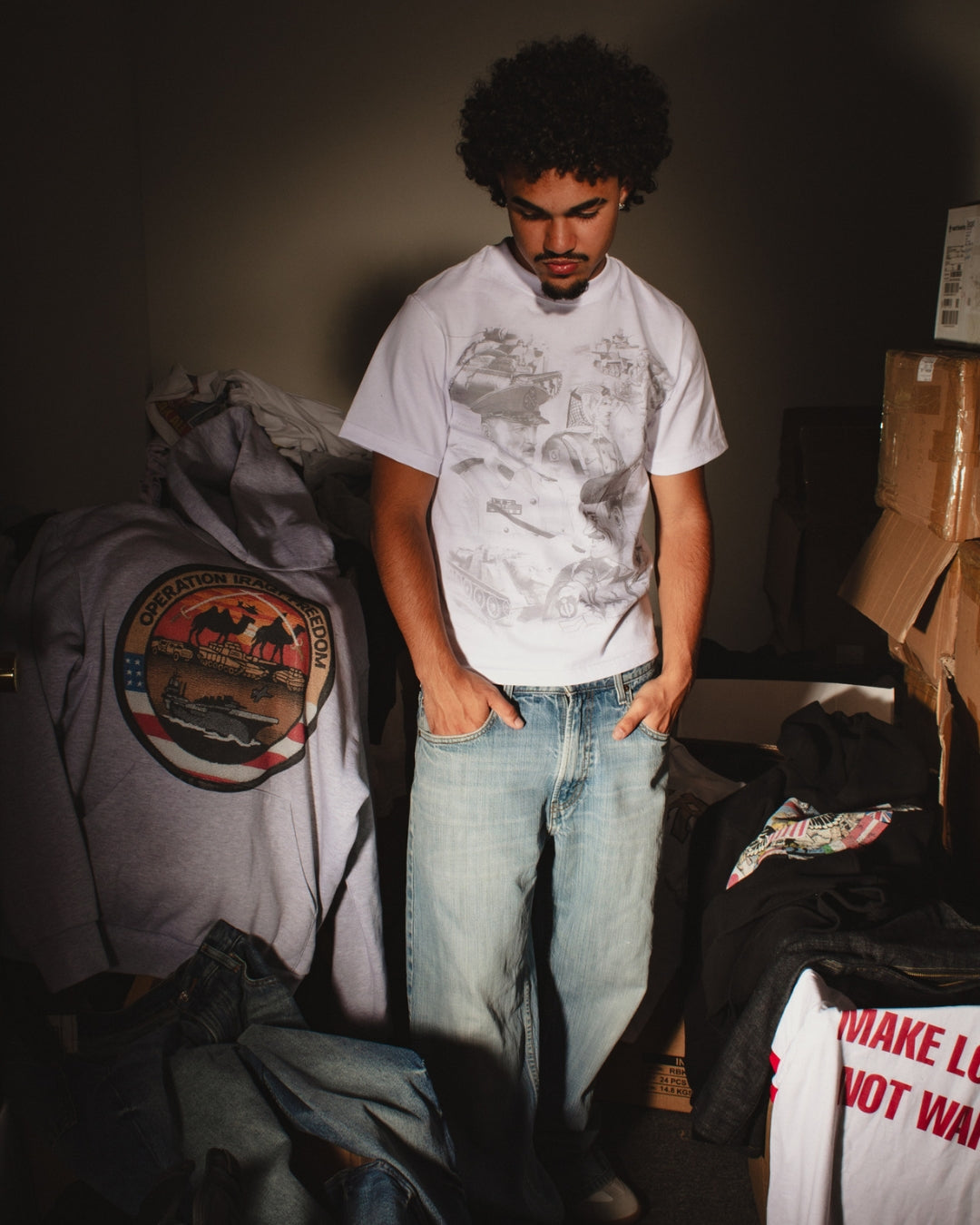 Iraqi War Sketch Tee
