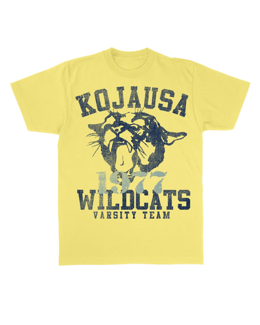 Koja USA Wildcats Yellow Flash Tee