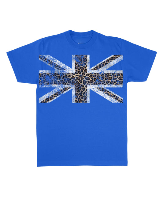 Blue UK Flag Tee