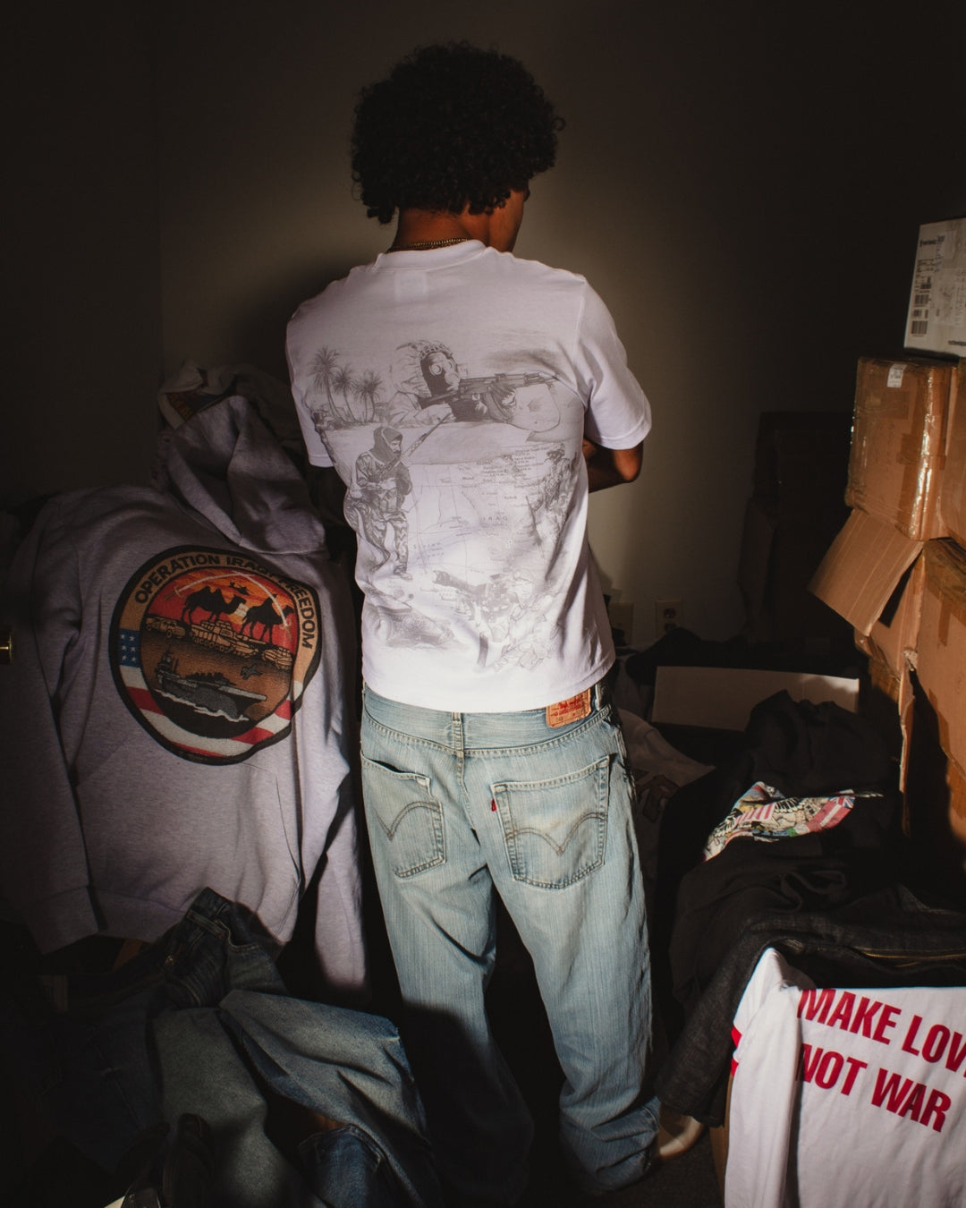 Iraqi War Sketch Tee