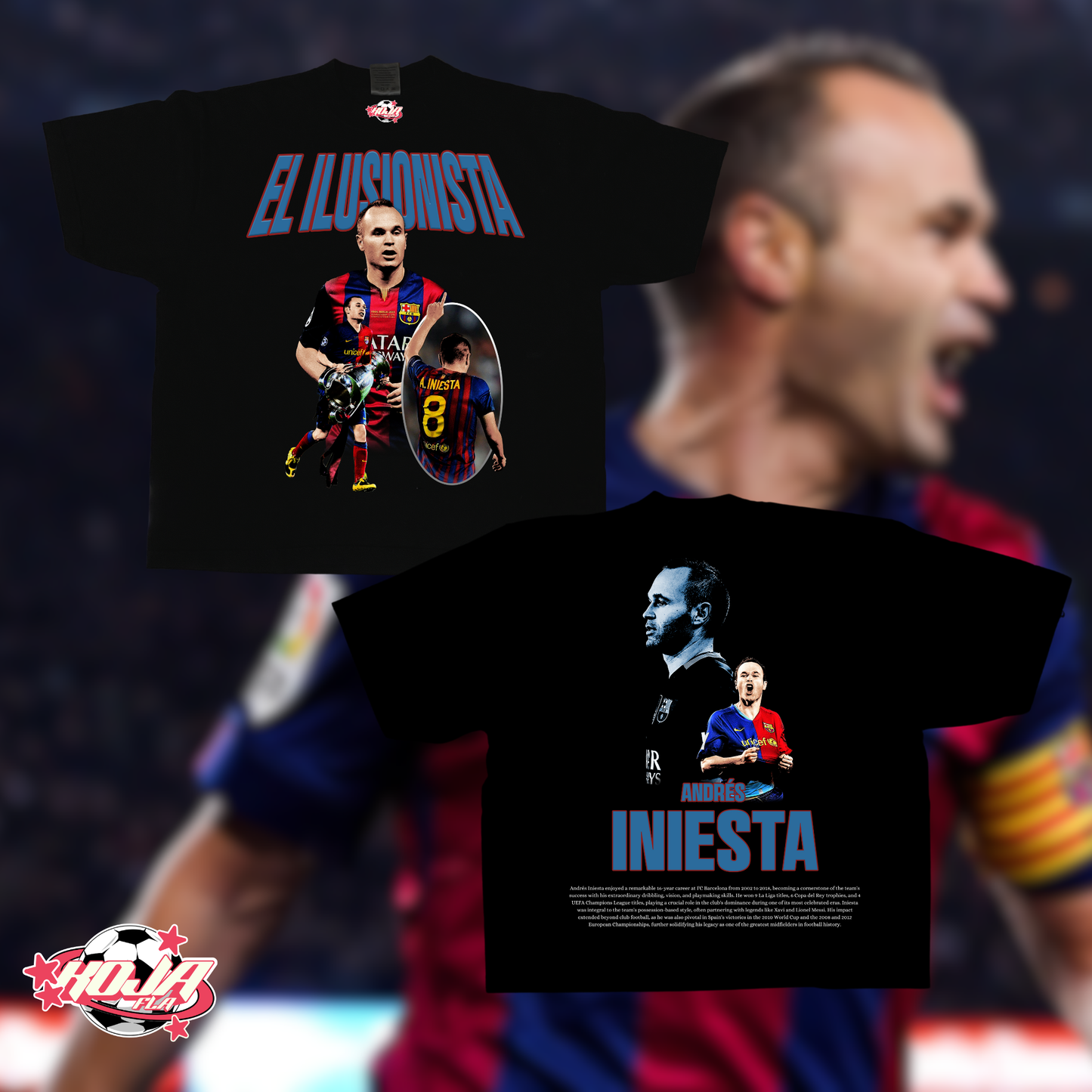 Barcelona Iniesta Tee