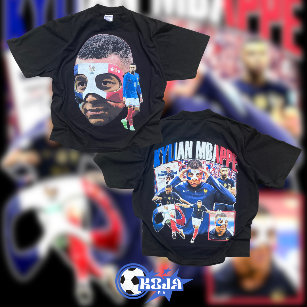 Masked Mbappe France Tee