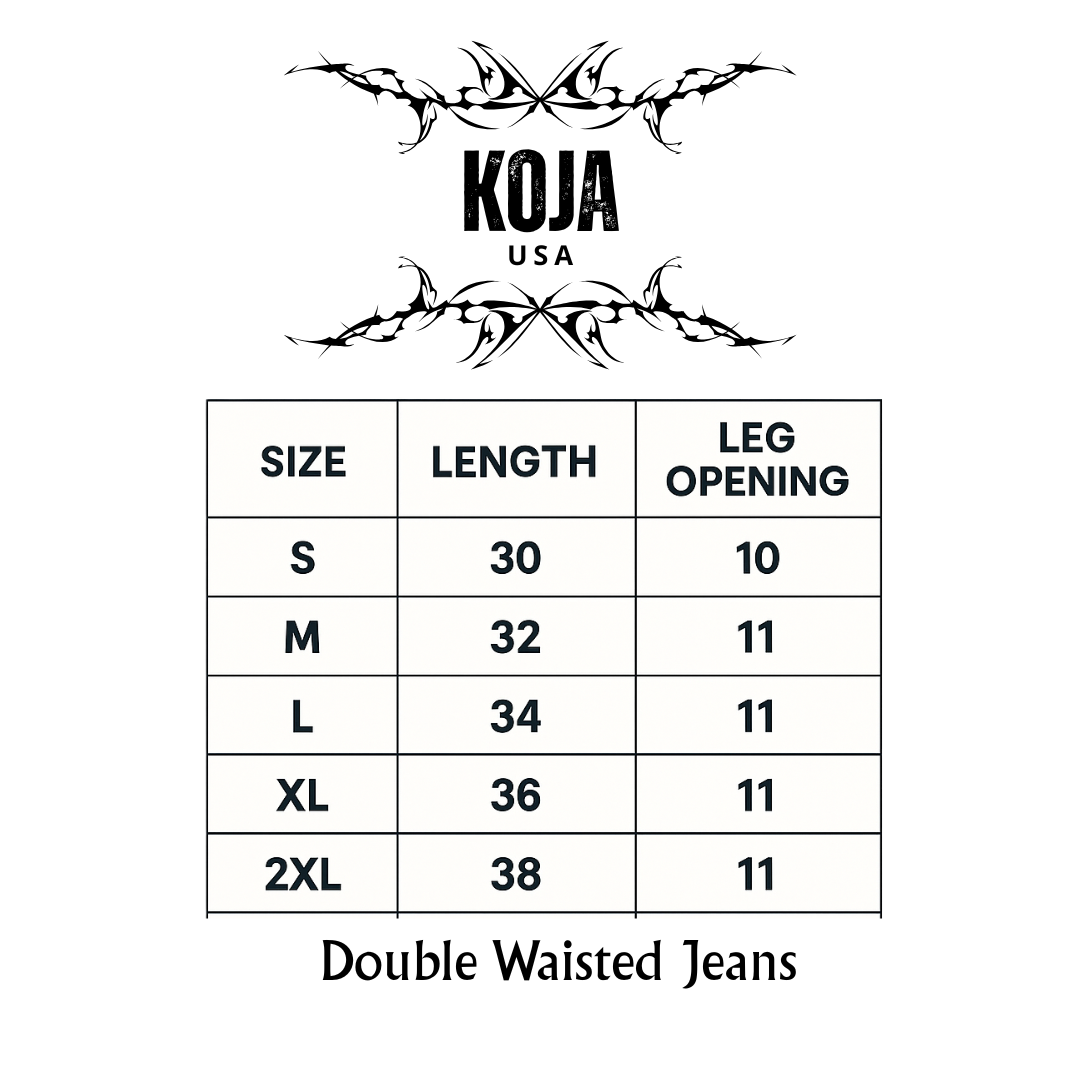 Blue Double Waisted Jeans