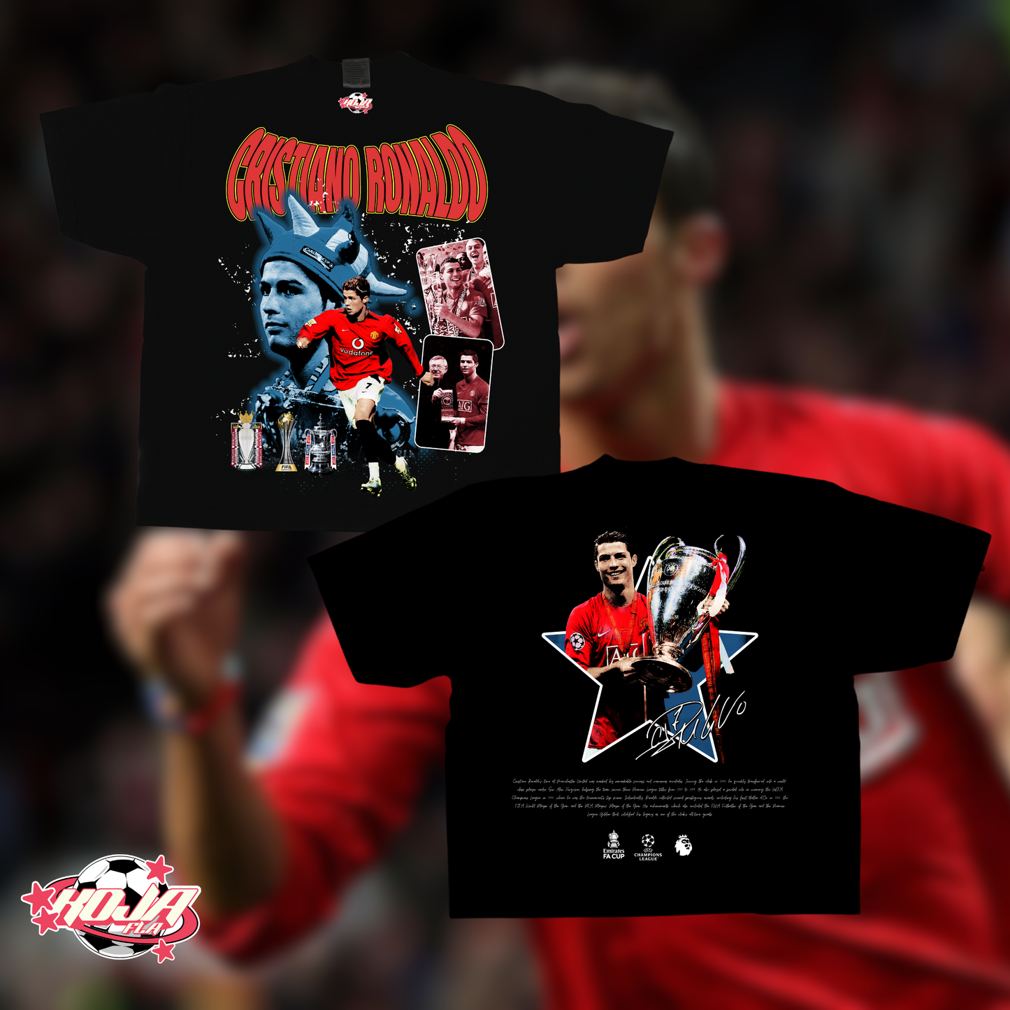 Cristiano Ronaldo "The Red Devil" Tee