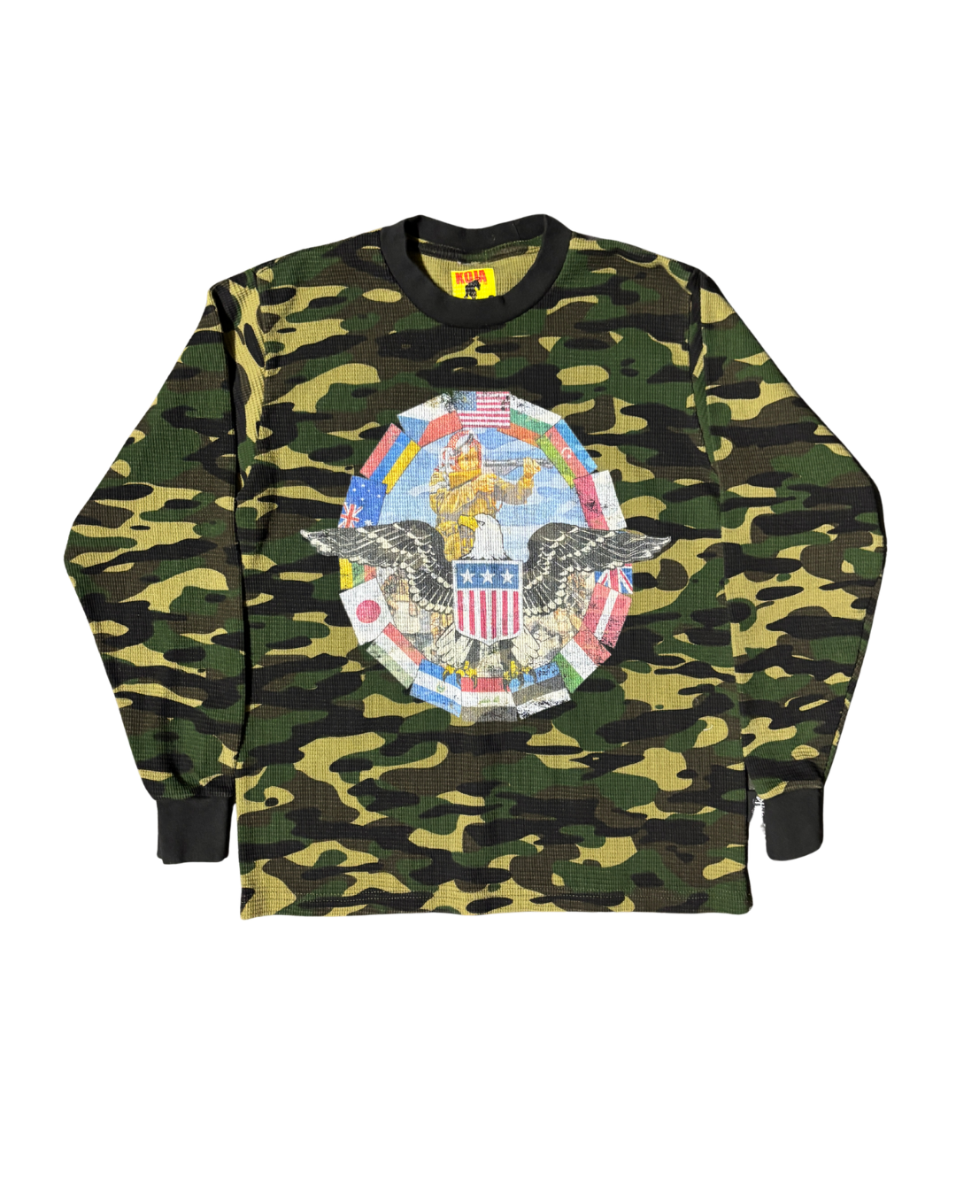 Bedouin War Green Camo Thermal