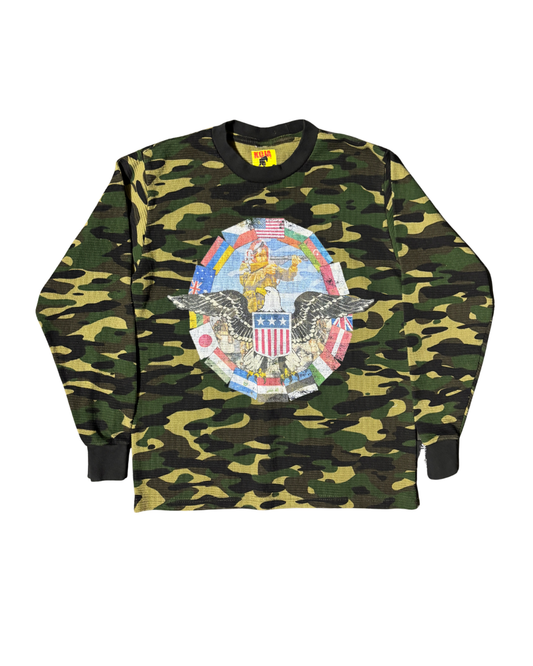 Bedouin War Green Camo Thermal