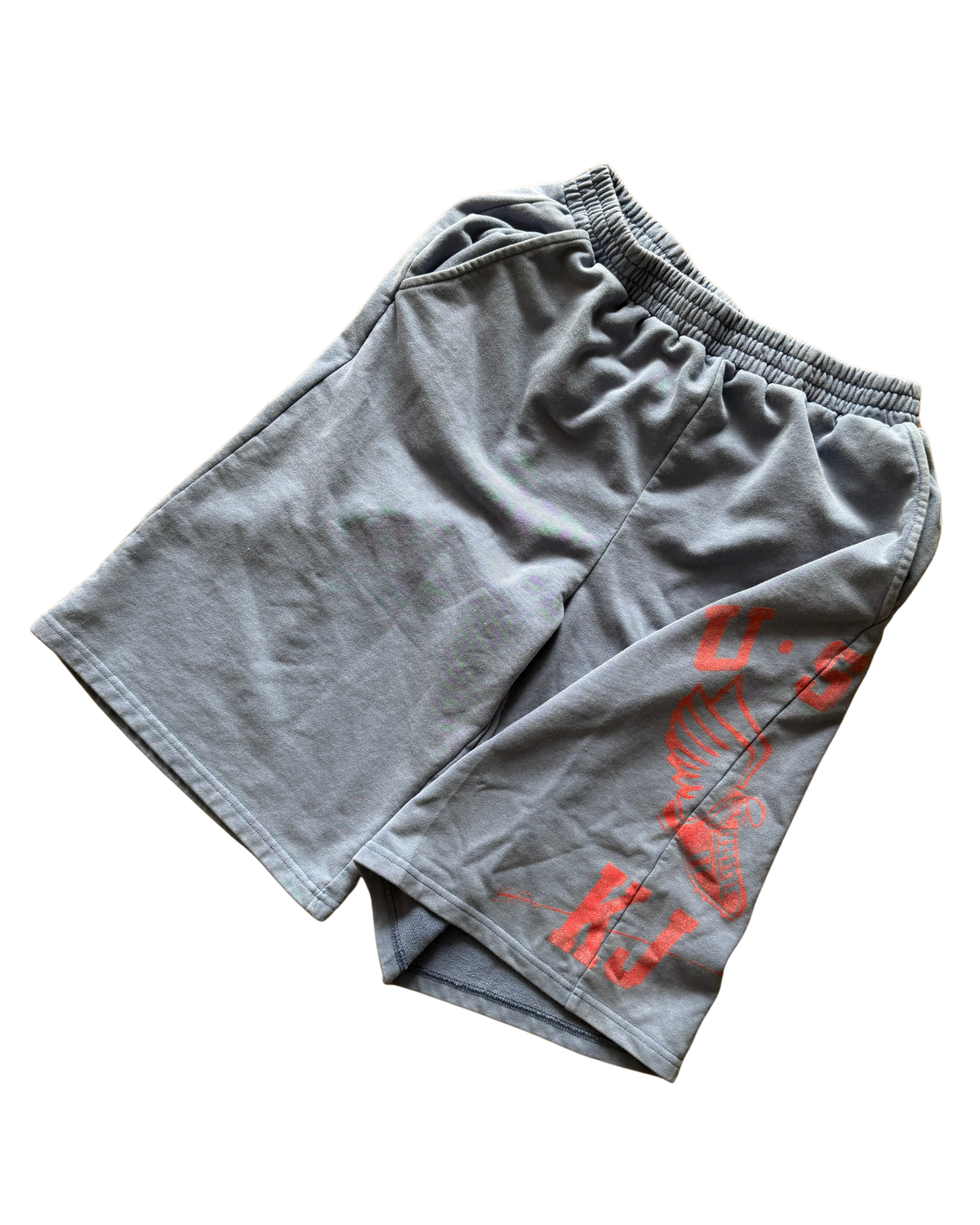 KJ Winged Foot French Terry Long Shorts