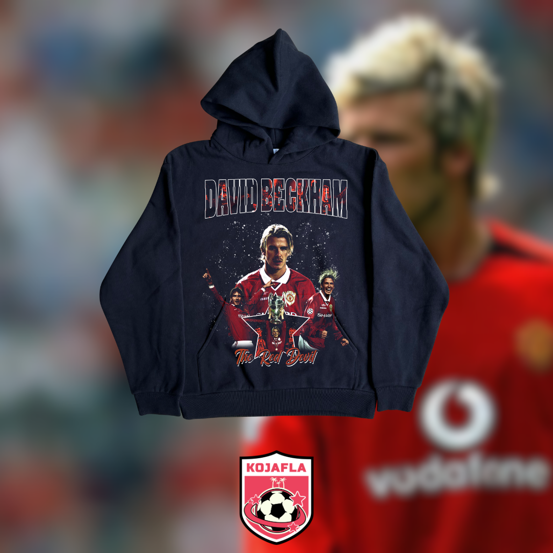 Manchester United David Beckham Heavy Weight Hoodie