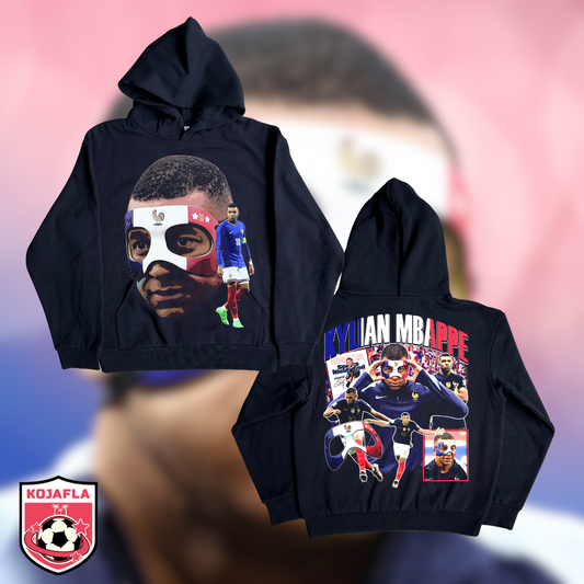 Masked Mbappe France Heavy Weight Hoodie