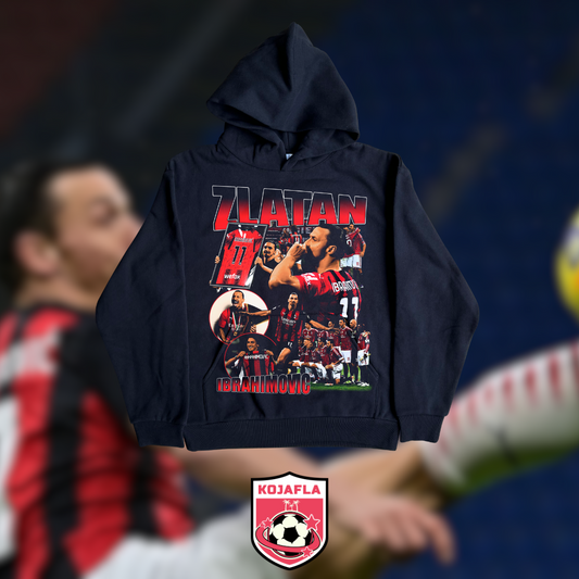 Ac Milan Zlatan Heavy Weight Hoodie