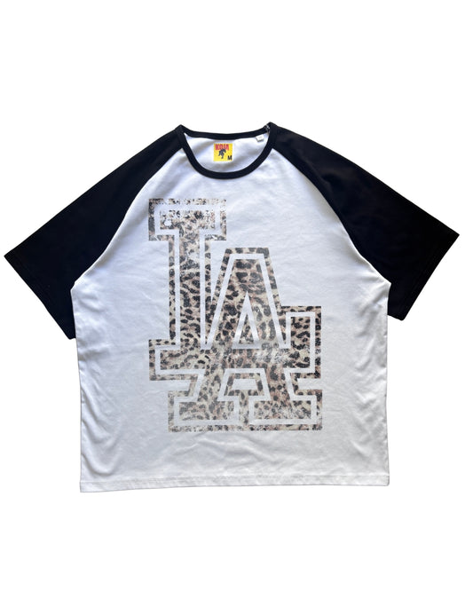 LA Cheetah Raglan Tee