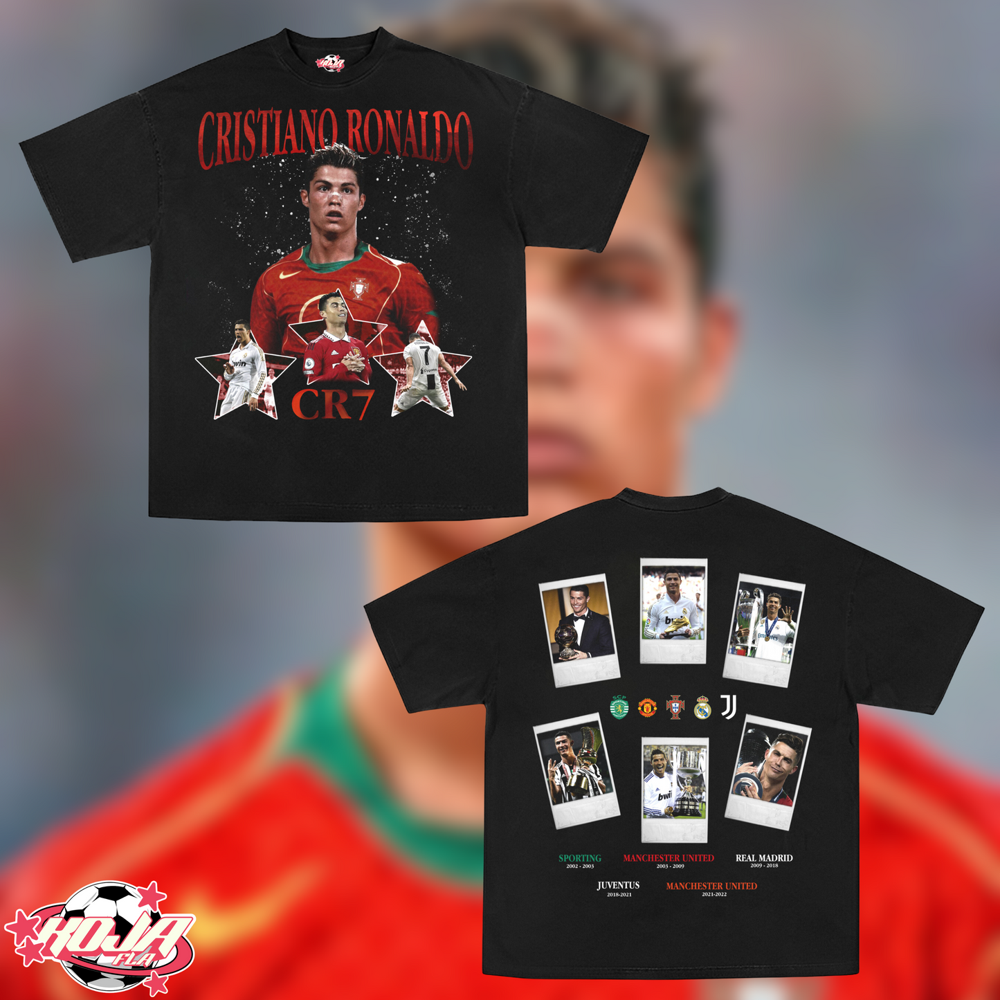 Ronaldo CR7 Graphic Tee