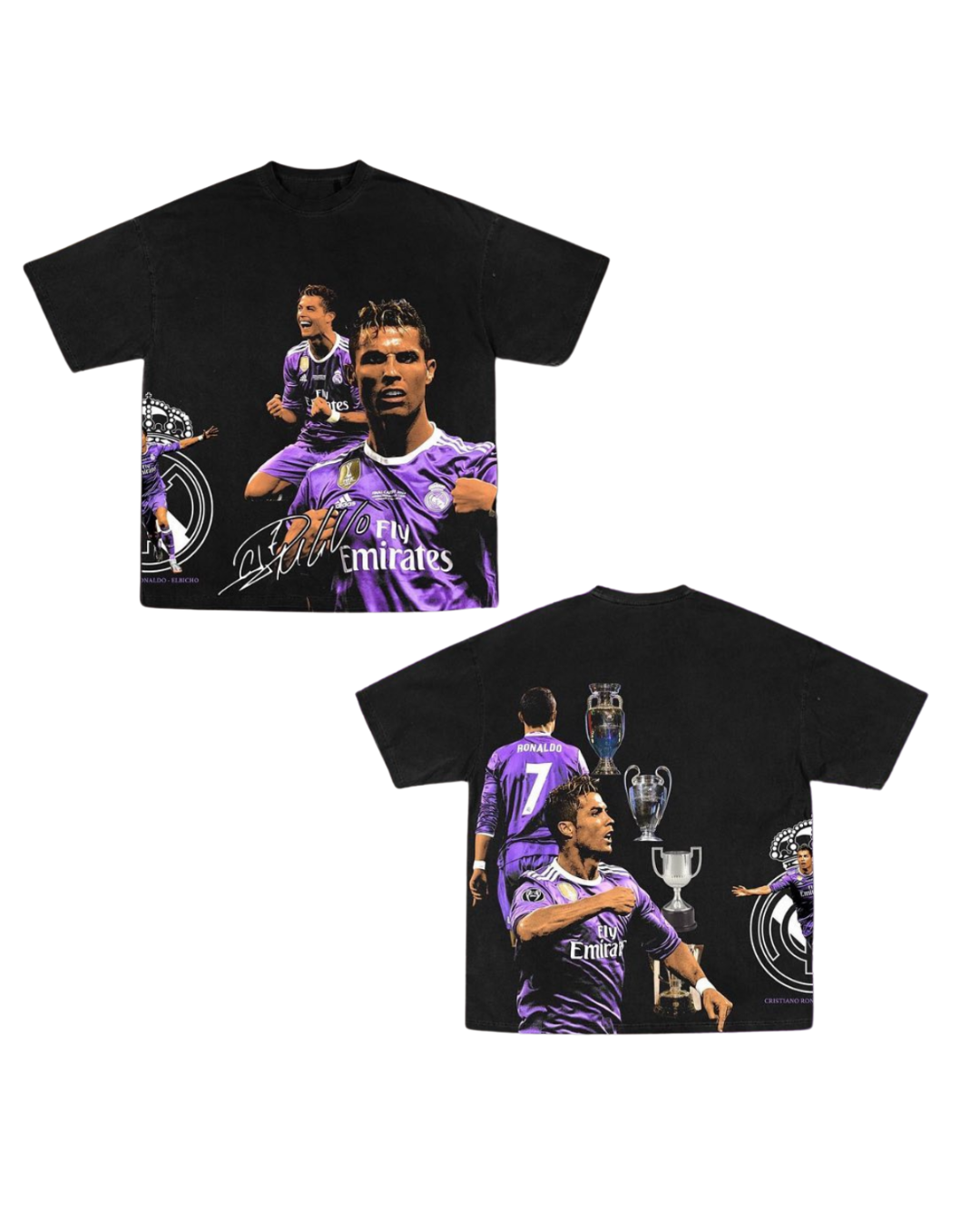 3 Print Purple Ronaldo